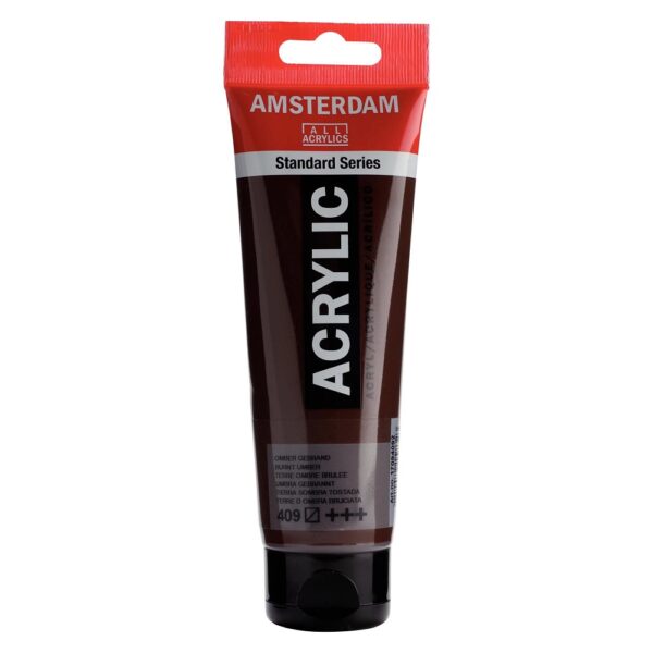 Akryl Amsterdam St. 120 ml - 409 Burnt Umber