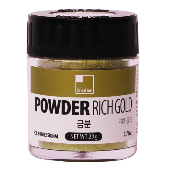 Profesionální metalický pigment RICH GOLD 20g ShinHan