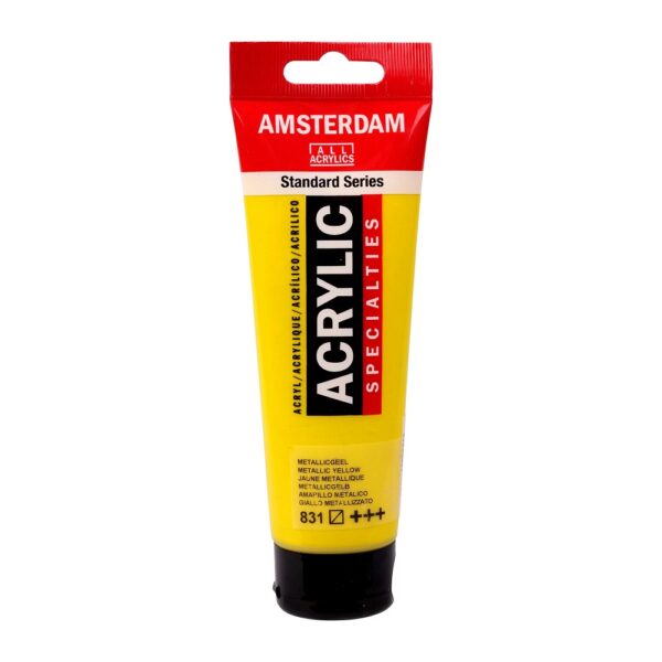 Akryl Amsterdam St. 120 ml - 831 Metallic Yellow