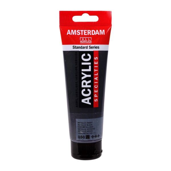 Akryl Amsterdam St. 120 ml - 850 Metallic Black