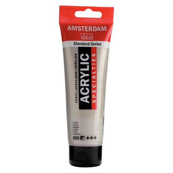 Akryl Amsterdam St. 250 ml - 800 Silver
