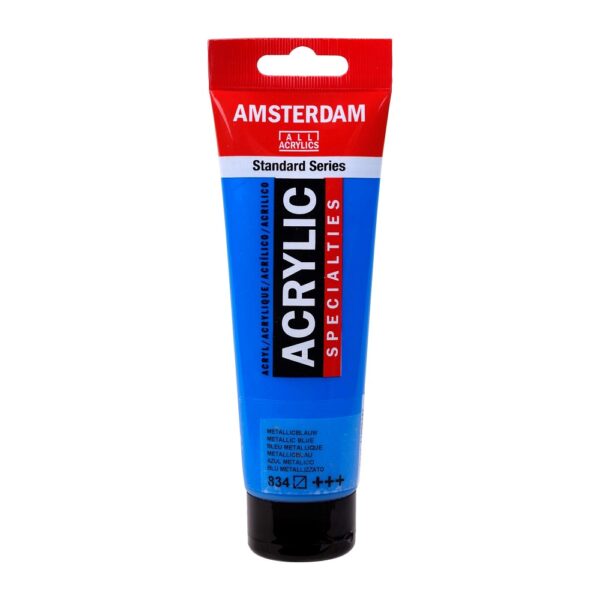 Akryl Amsterdam St. 120 ml - 834 Metallic Blue