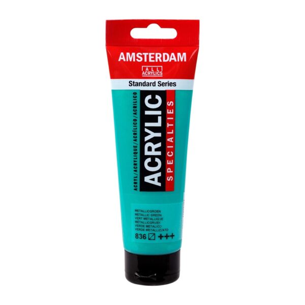Akryl Amsterdam St. 120 ml - 836 Metallic Green