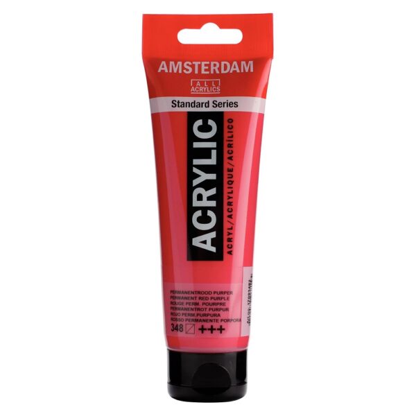 Akryl Amsterdam St. 120 ml - 348 Perm.Red Purple