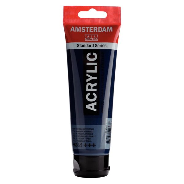 Akryl Amsterdam St. 120 ml - 566 Prussian Blue (Phthalo)