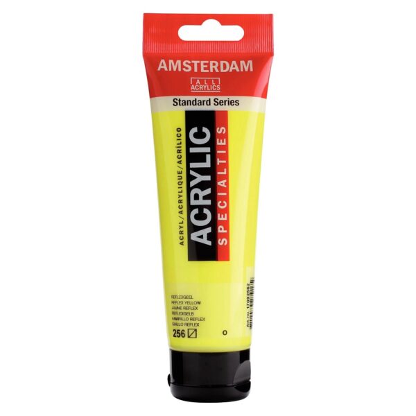 Akryl Amsterdam St. 120 ml - 256 Reflex Yellow