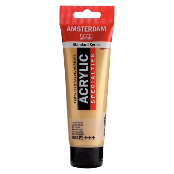 Akryl Amsterdam St. 250 ml - 802 Light Gold